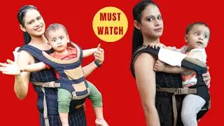 BEST BABY CARRIER IN INDIA | 2021 BABY CARRIER REVIEW | LUVLAP ROYAL HIP SEAT CARRIER |MOMMY TALKIES