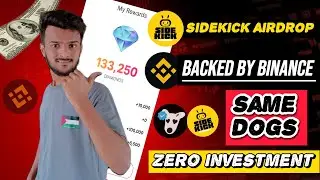 Sidekick Airdrop Telegram || Binance Labs Backed Project || Side Kick Airdrop Real Or Fake