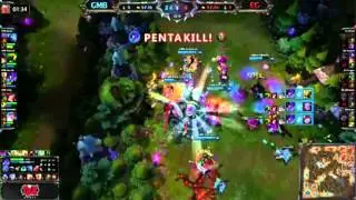 EG vs. GMB - Alex Ich PENTA KILL !