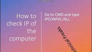 5 Basic Windows Commands for beginners