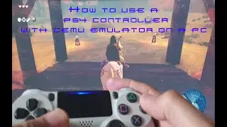 How to use a PS4 Controller with CEMU Emulator for PC.