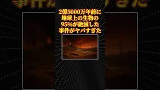 生物の面白い話「ペルム紀大量絶滅」