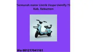 Promosepeda Listrik Uwinfly Dragonfly 8Kab  Karanganyar