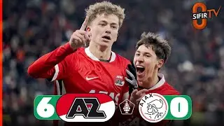 AZ Alkmaar 6-0 Ajax | Maç Özeti