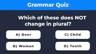 Only 1% Can Spot These Grammar Exceptions! 😱 | Trivia Trail English Challenge