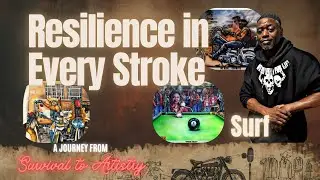 From Cancer Survivor to Airbrush Legend: Surf Ryals&rsquo; Resilience Story | Biggest Ride Chicago
