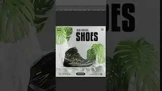Shoe poster advertisement free template #aftereffects #editing #freetemplate #branding #editingtext