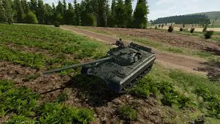 GHPC! Automatic lead is your friend! T-80B tank knocks out Leopard 1s at long range #ghpc #tanks #