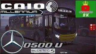 PBS RETURNS! |Caio Millennium V MB O-500U Bluetec 5 | Linha 707K: Term. JD. Helena - Area 7 SP Map
