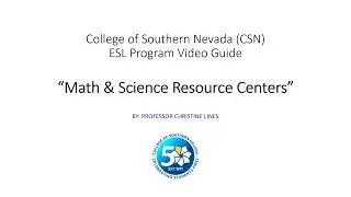 Math & Science Resource Centers
