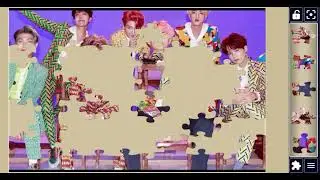 BTS group colourful vibes😍//#beautiful gaming puzzle 🧩@JigsawPuzzle928 