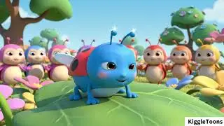 Colorful Ladybug Song 🐞 | Fun Nursery Rhymes for Kids | Learn Colors & Actions
