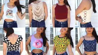 My CROP TOP Collection 2016!!