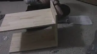 PUTTING TOGETHER AN IKEA END TABLE!!!