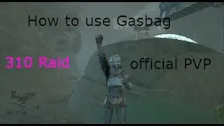 [ARK official PVP]310 Raid How to use Gasbag :)