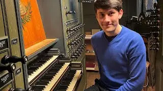 Steven Knieriem plays J.S. Bach - Fugue in A Minor BWV 543