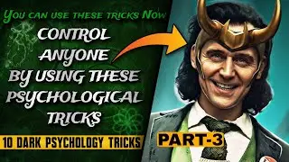 10 Dark Psychology Tricks that actually works | THE DARK PSYCHIC