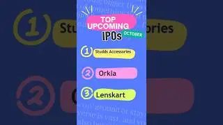 UPCOMING IPOs 2025 | #ytshorts #ipos #topupcomingipos#trendingshorts #youtubeshorts#stockmarket