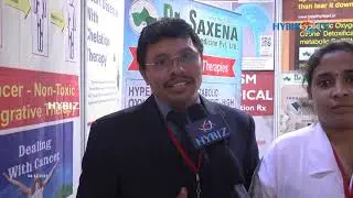 Dr  Saxena Integrative Medicine Pvt Ltd Stall at Ayush Expo 2017 in Hyderabad