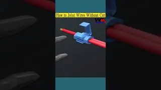 How to Make Parallel Joint without Cut wire #electrical #shorts