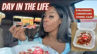 Vlog: trying new funnel cake/ rewarding myself