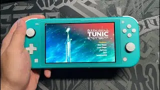 Tunic Gameplay Nintendo Switch LITE