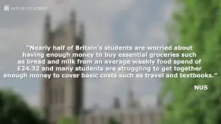 Economic Affairs Committee | The Economics of Post-School Education | Maintenance support