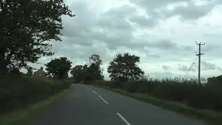 Driving From Pinvin To Flyford Flavell, Worcestershire, England 27th September 2023