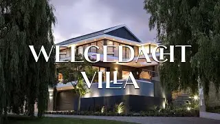 Welcome to Welgedacht Villa, a modern multi story home with a infinity pool