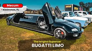The longest Bugatti Veyron in the world or Custom stretch limousine | Mecum Auctions