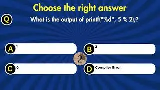 C Programming MCQ (Multiple Choice Questions) | Electrical Engineering