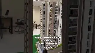 Karachi ki Prime location Luxurious Apartment #karachi #realestate #property #primetower #ytshorts