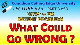 Part 3 pf 3 - How to Fix Detent Issues: WHAT COULD GO WRONG?