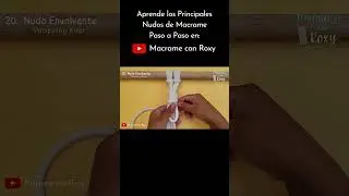 👆 TUTORIAL ✅ Nudo Envolvente / Wrapping Knot