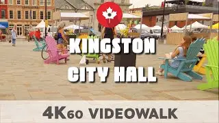 Kingston Canada City Hall to St. Mary's Cathedral Walk Tour | 29 May 2021| 4K UHD 60fps