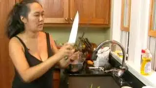 How To Chop Scallions For Korean Takkogi