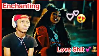 Enchanting - Love Shit 💕🧸 ( official music video)  reaction 💕💕 (￼ I love her singing )￼￼