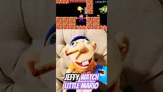 SML Shorts: Jeffy Watch Little Mario #sml #jeffy #funny #mario #smlmario #mariobros #shorts