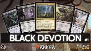 ⚫ Mono Black Devotion, часть 1 | MTG Arena | Explorer | BO3 | Wilds of Eldraine