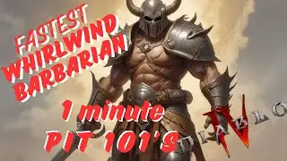 Fastest Whirlwind Barbarian Diablo 4 Season 4