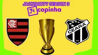 FLAMENGO VS CEARA / COPINHA OITAVAS / JNTV 2.0 PARTE 1/2