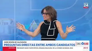 #DebatesChileElige en la previa a las Elecciones Segunda vuelta Gobernadores Regionales 2024