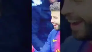 throwback to when pique confronted Ronaldo for diving 😂 #football #soccer #shorts #ronaldo
