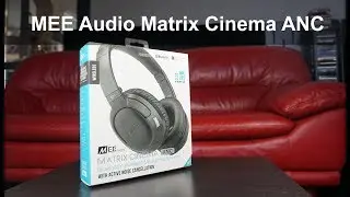 MEE Audio Matrix Cinema ANC noise cancelling Bluetooth headphones test / review | RMS-Store.eu