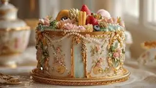 Gold | Regal Butter Cream Fantasy Cake Designs