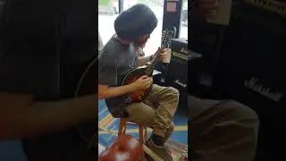 Andrew and the 1959 Gibson EM-150 Mandolin