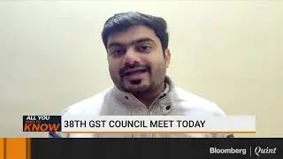 38th GST Council Meet Today