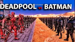 DEADPOOL VS BATMAN BATTLE / UEBS