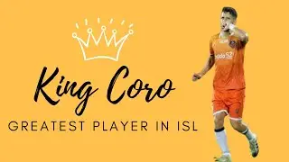 Tribute to King Coro The Goal Machine of FC GOA. Top goal scorer of Hero Indian Super League. #scoro