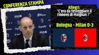❤️🖤 Conferenza stampa Massimiliano Allegri post Bologna-Milan 0-3